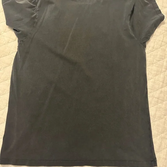 Gently worn Anine Bing Charcoal Crew Neck Tee - Picture 5 of 8